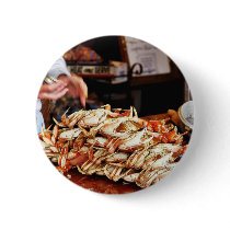 Dungeness Crab At Fishermans Wharf In San Francisc buttons