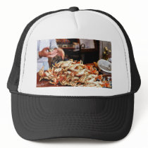 Dungeness Crab At Fishermans Wharf In San Francisc hats