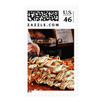 Dungeness Crab At Fishermans Wharf In San Francisc postage