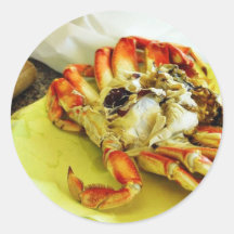 Dungeness Crabs Stickers