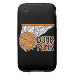 dunk punk cool basketball design tough iphone 3 cover