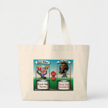 Dunk the Dunce Canvas Bag