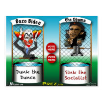 Dunk the Dunce postcards
