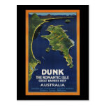 Dunk The Romantic Isle - Great Barrier Coral Reef Post Card