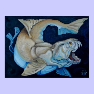 Dunkleosteus Posters by llnmrcs