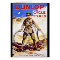 Dunlop Cycle Tyres cards by MyOtherPlanet Dunlop Cycle Tyres cards