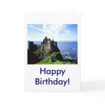 Dunluce Castle Card