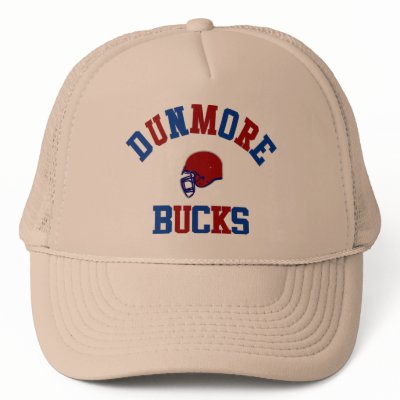 Dunmore Bucks Football Hat by ScottInk