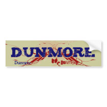 Dunmore Bumper Sticker bumper stickers by ScottInk Dunmore Bumper Sticker bumper stickers