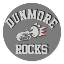 Dunmore Rocks Sticker