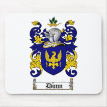 DUNN FAMILY CREST -  DUNN COAT OF ARMS mousepads
