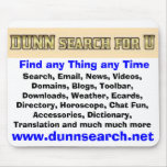 DUNN mouse pad for U
