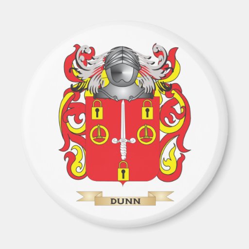 Dunn (Scotland) Coat of Arms Fridge Zazzle