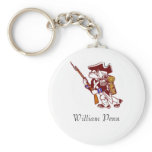 dup p, William Penn Key Chains