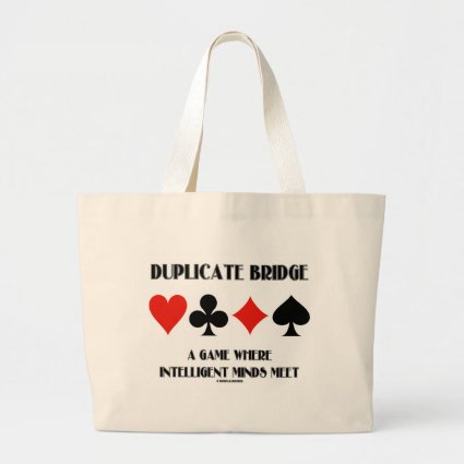 Duplicate Bridge A Game Where Intelligent Minds Bag