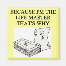 duplicate bridge expert joke refrigerator magnets