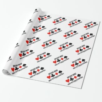 Duplicate Bridge Forces You To Think In Certain Gift Wrap Paper