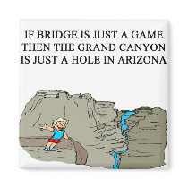 duplicate bridge game player fridge magnets