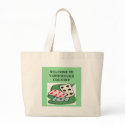 duplicate bridge game player yarborough tote bag