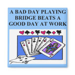 duplicate bridge player design refrigerator magnets