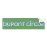 Dupont Circle Bumper Sticker