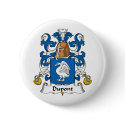 Dupont Family Crest buttons