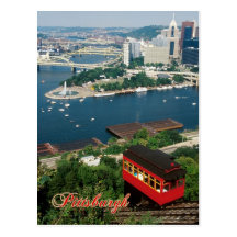 Duquesne Incline, Pittsburgh, Pennsylvania Post Card