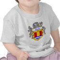 Duran Coat of Arms/Family Crest (Mantled) t-shirts