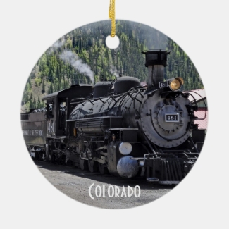 Durango and Silverton Railroad Train Ornament