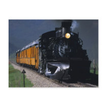 Durango & Silverton Steam Train Post Card