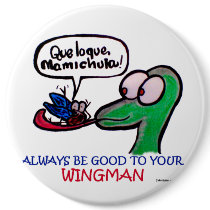 Durante Mamichula Wingman Pinback Buttons