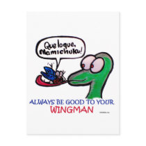 Durante Mamichula Wingman Post Card