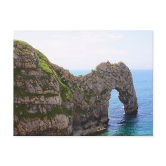 The natural formed rock arch , Durdle Door , UK