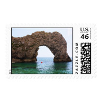 Durdle door sea, UK Postage Stamps