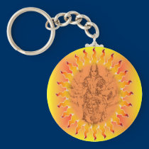 Durga Ma Keychain keychains