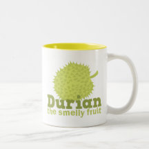 Durian the smelly fruit coffee mug