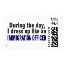 During The Day I Dress Up Immigration Officer postage