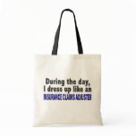 During The Day Insurance Claims Adjuster Bag