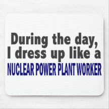 During The Day Nuclear Power Plant Worker Mousepad