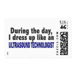 During The Day Ultrasound Technologist Postage Stamps