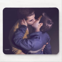 Duro - apenas el beso (cojín de ratón) tapetes de ratón