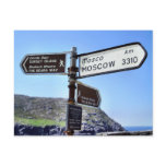 Dursey Island to Moscow Postcard