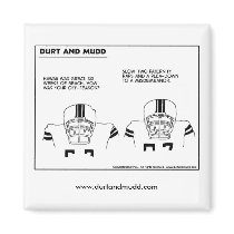 Durt and Mudd Magnet #1 Off-season by durtandmuddgallery Durt and Mudd Magnet #1 Off-season