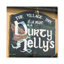 Durty Nelly's Pub Sign Magnet