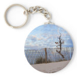 Dusk at Jupiter Beach Keychain