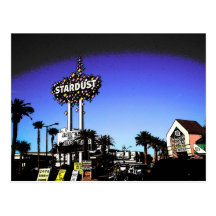 Dusk at the Stardust Postcard