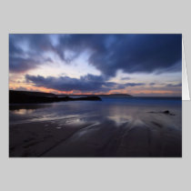 Dusk at Trevone Bay cards