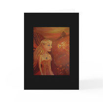Dusk - Fairy Art Greeting Card