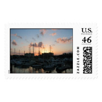 Dusk in Australia postage