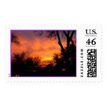 Dusk in Texas postage by annienbart Dusk in Texas postage